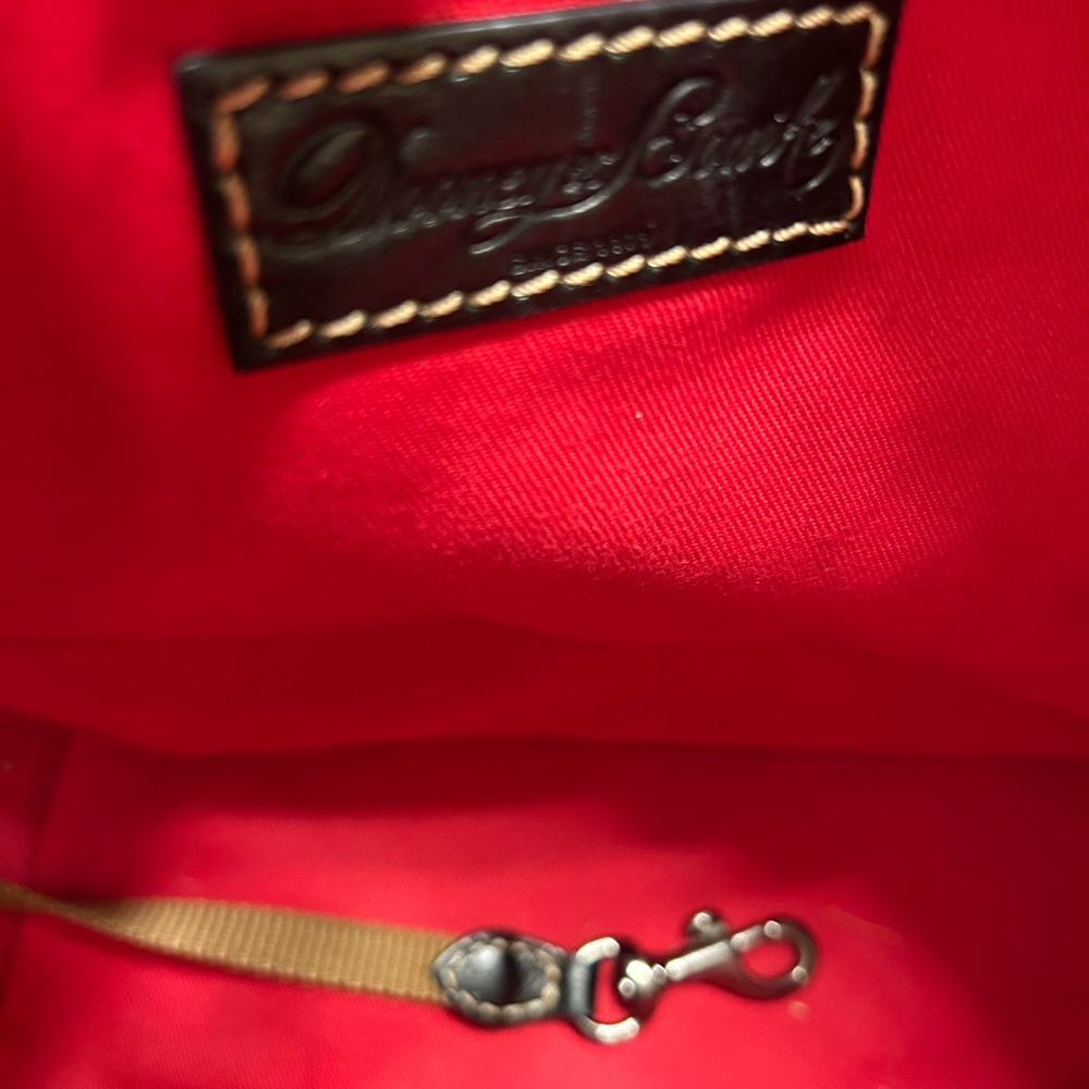 Dooney & Bourke Navy Monogram Tote - Picture 8 of 8